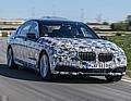 Technologie- und Innovations-Workshop zur neuen BMW 7er Reihe. PreDrive Miramas.